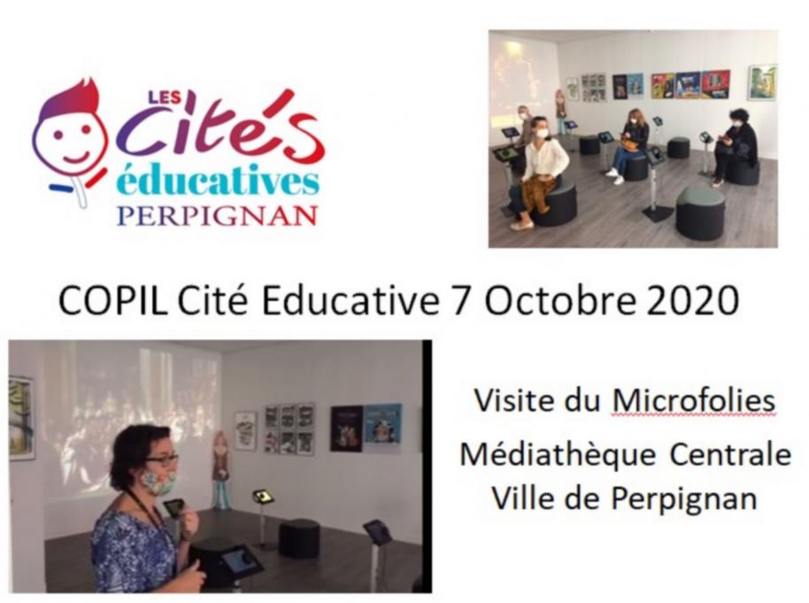 COPIL Octobre 2020 - Visite Microfolie